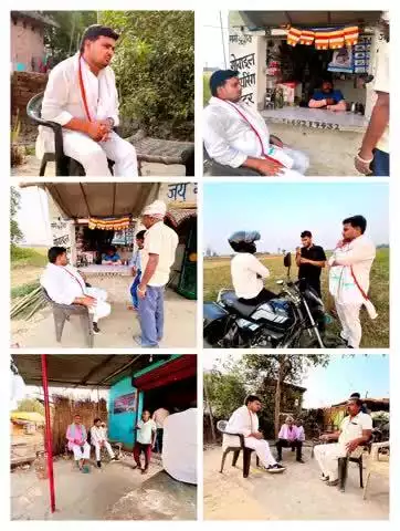 रूधौली विधान सभा क्षेत्र में विभिन्न स्थानों पर अपनों से मिलकर आशीर्वाद प्राप्त किया ।

अपनों के बीच !! #रूधौलीकाजितेन्द्र 
🙏🚲💐❤️