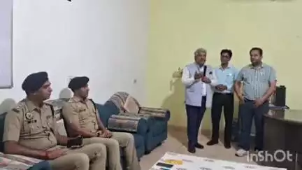 दादासिबा: एसपी देहरा मयंक चौधरी ने संसारपुर टेरेस में फैक्ट्री प्रबंधकों से बैठक कर उद्योगपतियों की समस्याएं सुनीं