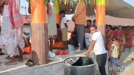 গঙ্গাজলঘাটি: রতনপুর গ্রামে হরিমন্দির প্রতিষ্ঠা অনুষ্ঠানে যোগ দিলেন শালতোড়া বিধানসভার বিজেপি বিধায়ক চন্দনা বাউরী