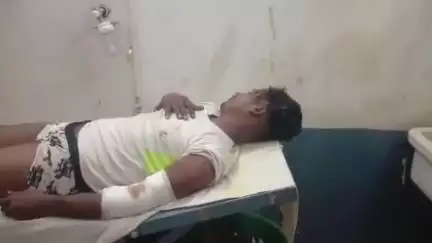 जोगापट्टी: त्रिवेणी चौक के पास बाइक और ठेला गाड़ी की टक्कर, बाइक चालक गंभीर रूप से घायल