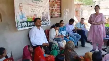 विकसित क़ृषि संकल्प अभियान कार्यक्रम का आयोजन, पंचायत -चौहर, प्रखंड -करपी, जिला -अरवल #krishibihar #bameti.bihar