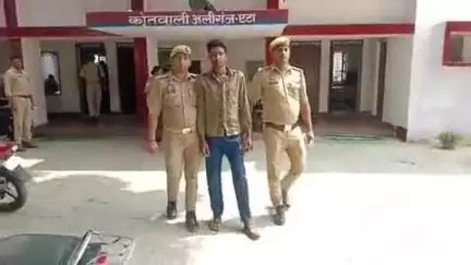 अलीगंज: अलीगंज पुलिस ने घर में घुसकर मारपीट और गाली-गलौज के मामले में एक वारंटी अभियुक्त को किया गिरफ्तार