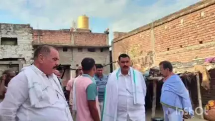 ब्रह्मपुर: धरौली गांव में अगलगी से पीड़ित परिवार से मिले विधायक, बंधाया ढांढस