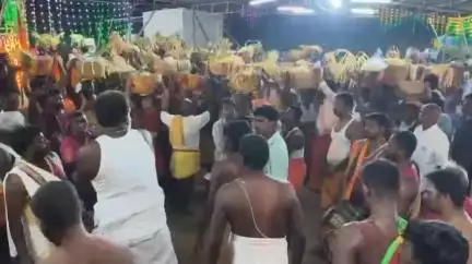 எடப்பாடி: கொங்கணாபுரம் ஸ்ரீ பெரியாண்டிச்சி அம்மன் கோவில் தேவ பூஜை ஏராளமான பக்தர்கள் பங்கேற்பு