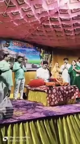 लंभुआ: लंभुआ स्थित धोपाप धाम में श्री राम कथा का शुभारंभ, अंतर्राष्ट्रीय कथावाचक दिलीप कृष्ण भारद्वाज ने बताया गोमती नदी का