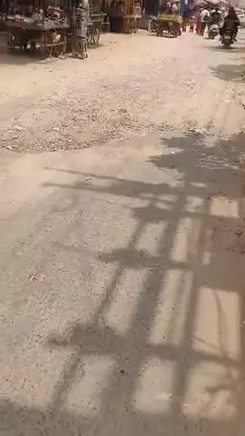 अंबा शहर की सड़क है #अम्बाह