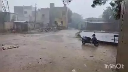 నియోజకవర్గ వ్యాప్తంగా కుండపోత వర్షం