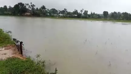 সোনামুড়া: প্রবল বর্ষণে বিপন্ন কাঁঠালিয়া ব্লক এলাকার জনজীবন