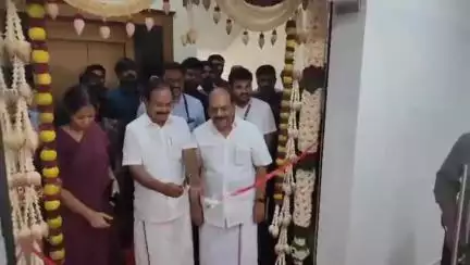 சேலம் தெற்கு: சொர்ணபுரியில் வட்டார புத்தொழில் மைய அலுவலகத்தை அமைச்சர்கள் அன்பரசன், இராஜேந்திரன் திறந்து வைத்தனர்