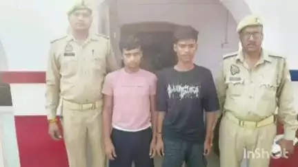 टूंडला: टूंडला पुलिस ने गेल गैस के पास से चोरी के सामान सहित 2 आरोपियों को किया गिरफ्तार