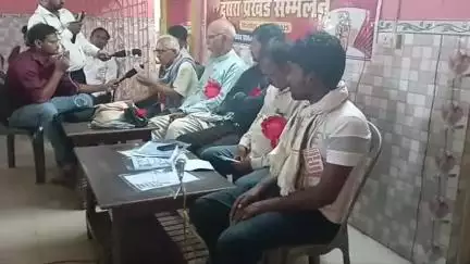 भाकपा माले झाझा का दुसरा प्रखंड सम्मेलन संपन्न कंचन रजक को बनाया  झाझा प्रखंड सचिव