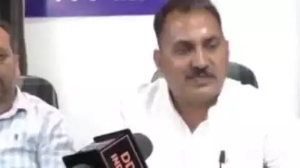 पालमपुर: भाजपा के जिला महामंत्री राजेश रानू ने पालमपुर में प्रेस वार्ता को संबोधित किया
