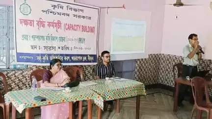 খয়রাশোল: জৈব সারের প্রচারে খয়রাশোলে কৃষক প্রশিক্ষণ শিবির অনুষ্ঠিত হলো আজ, উপস্থিত খয়রাশোল ব্লকের ADO ও পঞ্চায়েত সমিতির সভাপতি
