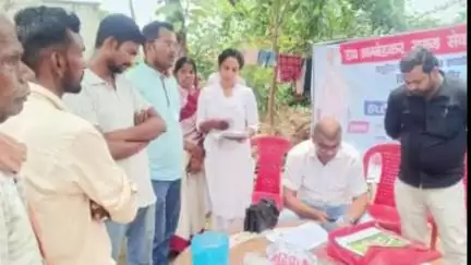 आंदर: आंदर प्रखंड में आयुष्मान कार्ड के लिए लगे शिविरों का बीडीओ ने किया निरीक्षण
