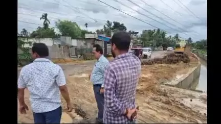 আমবাসা: জাতীয় সড়ক নির্মাণে ব্যাপক অনিয়মের অভিযোগ আমবাসা পৌর পরিষদের ভাইস চেয়ারম্যানের #jansamasya