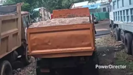 तामिया: तामिया के बंगाई में खनिज विभाग की बड़ी कार्रवाई, रेत से भरे एक अवैध डंपर को किया ज़ब्त