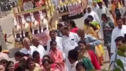 बिजौलिया: बिजौलियां में पंच कल्याणक महोत्सव जन्म कल्याणक पर निकली विशाल शोभा यात्रा, भगवान के जन्म, तप और ज्ञान कल्याणक हुए संपन्न
