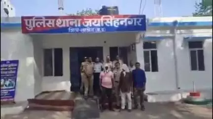 जयसिंहनगर: गिरुईखुर्द में करोड़ों के गांजे के साथ दो आरोपी गिरफ्तार, पुलिस ने न्यायालय में किया पेश