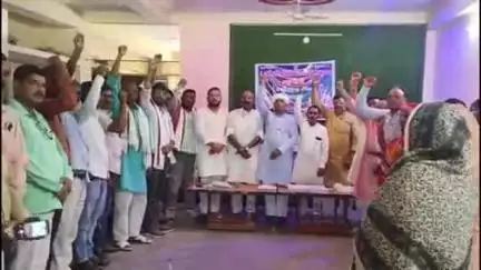 पातेपुर: आगामी 8 जून को मुजफ्फरपुर में होने वाली महारैली के लिए रालोमो ने पातेपुर में की बैठक, लोगों से आने की अपील