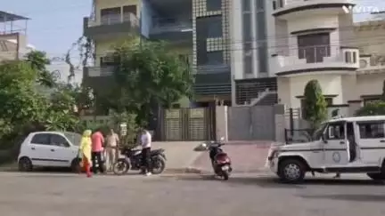 जींद: जींद शहर के सेक्टर 8 में स्थित मकान में एनआईए टीम ने की छापेमारी #breaking