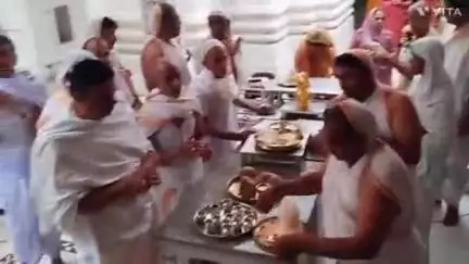 बागीदौरा: नौगामा गांव में जैन मंदिर में भगवान धर्मनाथ का मोक्ष कल्याणक धूमधाम से मनाया गया