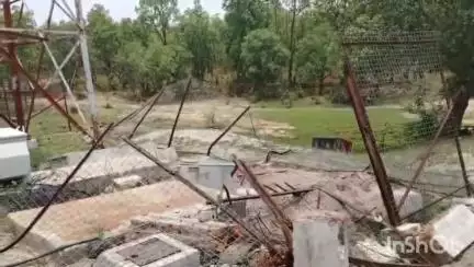 जनकपुर के पटपरा टोला में हाथियों का तांडव, BSNL टावर हुआ क्षतिग्रस्त, संचार सेवा ठप
