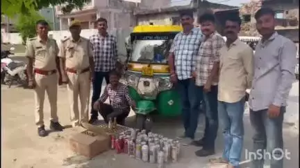 सलूम्बर: सलूम्बर पुलिस की बड़ी कार्रवाई में अवैध अंग्रेजी शराब व बियर के साथ आरोपी गिरफ्तार, टेम्पो रिक्शा किया गया जब्त
