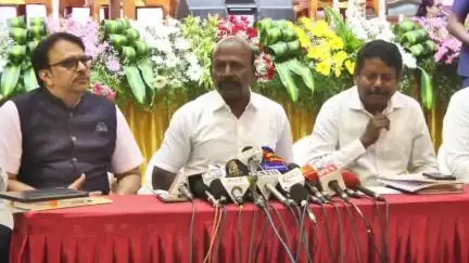 எழும்பூர்: கொரோனா குறித்து யாரும் பதட்டமடைய தேவையில்லை - ஓமந்தூரார் மருத்துவமனையில் அமைச்சர் மா.சுப்பிரமணியன் பேட்டி