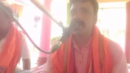 पचैना दुर्गा मंदिर बर्ष गांठ शुभ अवसर पर कार्यक्रम 
मंडली सहित कार्यक्रम #