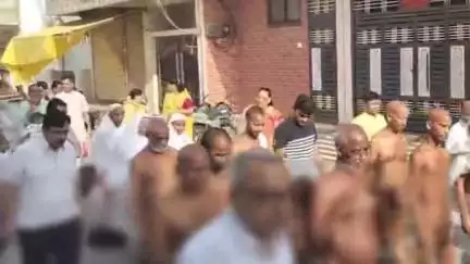 सनावद: सनावद में चतुर्विद संघ के सानिध्य में मां जिनवाणी की पालकी यात्रा निकालकर श्रुत पंचमी महोत्सव मनाया गया