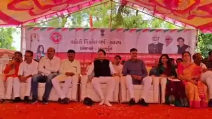 સિધ્ધપુર: કેબિનેટ મંત્રી બળવંતસિંહ રાજપૂતની ઉપસ્થિત માં સિદ્ધપુર ખાતે 12 કરોડના લોકાર્પણ અને ખાતમુહરત કાર્યક્રમ યોજાયા