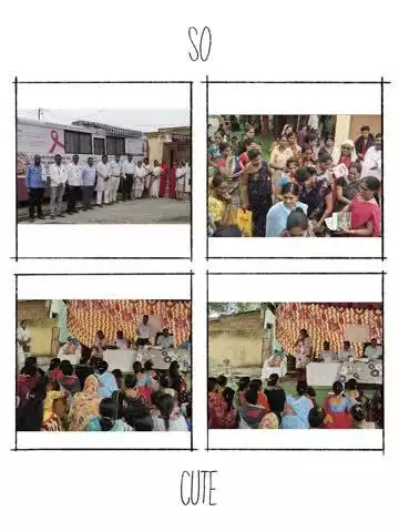 नांदेड ता. माहूर - कर्करोग तपासणी निदान व जनजागृती शिबिर 
 उपकेंद्र लखमापूर
