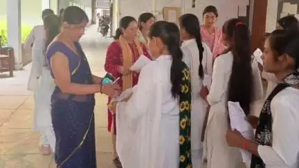जलेसर: जलेसर थाना क्षेत्र के राजकीय महाविद्यालय में सम सेमेस्टर परीक्षाओं का सफल आयोजन, छात्र-छात्राओं ने लिया भाग