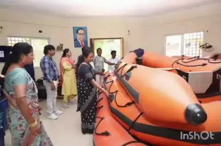 వర్షాకాలం నేపథ్యంలో డిఆర్ఎఫ్ సిబ్బంది అప్రమత్తంగా ఉండాలన్న మేయర్ గుండు సుధారాణి