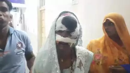 भिंड नगर: रामपुरा के पास अज्ञात वाहन ने बाइक को टक्कर मारी, बाइक सवार महिला घायल