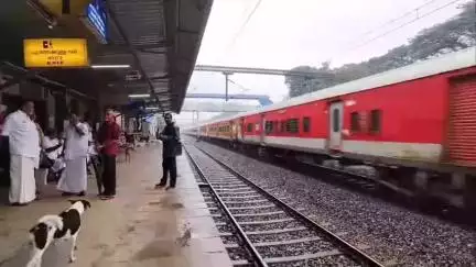 മുകുന്ദപുരം: ഇരിങ്ങാലക്കുട റെയില്‍വേ സ്റ്റേഷന്‍ കേന്ദ്രമന്ത്രി സുരേഷ് ഗോപി സന്ദർശിച്ചു