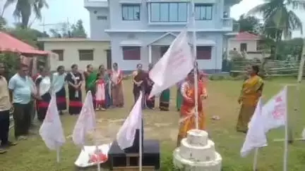 সাব্রুম: কলাছড়া গার্দ্দাং গ্রামে সারা ভারত গনতান্ত্রিক নারী সমিতির কনভেনশন অনুষ্ঠিত হল