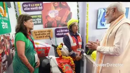 हर्रई: पीएम मोदी ने भोपाल में हर्रई की स्वच्छता साथी अनामिका वेलवंशी से 'वॉश ऑन व्हील' पर किया संवाद