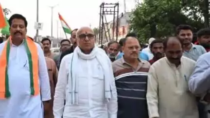 बहरी: देवी अहिल्याबाई होल्कर जी की 300वीं जयंती पर सीधी शहर में निकली भव्य शोभायात्रा
