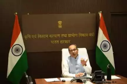 Union Agriculture Minister Shri Shivraj Singh Chouhan holds a virtual interaction today with legislators from various states under the #ViksitKrishiSankalpAbhiyan