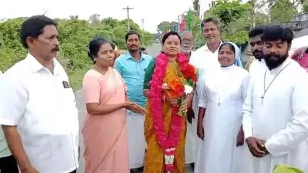 மதுராந்தகம்: வேலாமூர் கிராமத்தில் அற்புத சகாய அன்னை ஆலயத்தில் 33 ஆம் ஆண்டு குடும்பப் பெருவிழா