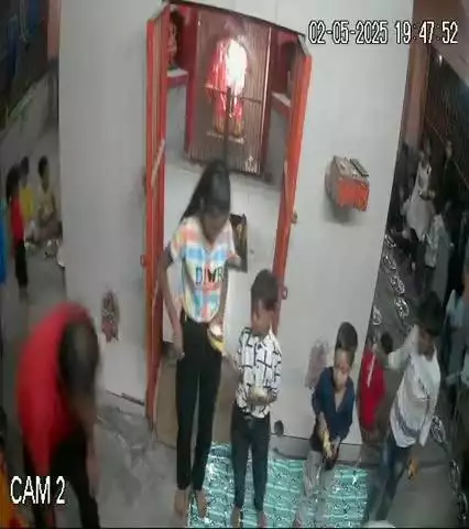 कन्या लांगूर पूजन शिव शक्ति घंटेश्वर मंदिर
