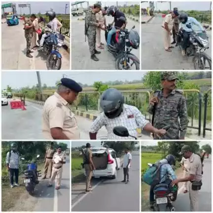 सजग, सतर्क और तत्पर  चप्पे-चप्पे पर नज़र !
.
अपराध एवं अपराधियों पर अंकुश लगाए रखने हेतु #कटिहार_पुलिस द्वारा निरंतर सघन वाहन जांच की जा रही है...