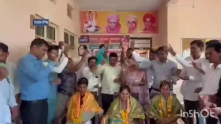 ಔರಾದ್: ಸಂತಪುರ್ ಪಟ್ಟಣದಲ್ಲಿ ಭಾರತ ರಾಷ್ಟ್ರೀಯ ವಿದ್ಯಾರ್ಥಿ ಒಕ್ಕೂಟದಿಂದ ಎಸ್ಸೆಸ್ಸೆಲ್ಸಿ ಟಾಪರ್ ಗಳಿಗೆ ಸನ್ಮಾನ