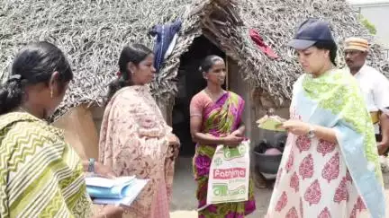 ஸ்ரீபெரும்புதூர்: இருங்காடு கோட்டை ஊராட்சியில் மாவட்ட ஆட்சியர் ஆய்வு