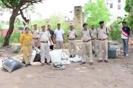 एन.डी.पी.एस. एक्ट के मादक पदार्थाें का निस्तारण
