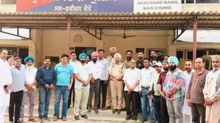ਜੈਤੋ: ਡੀਐਸਪੀ ਦਫ਼ਤਰ ਵਿਖੇ ਪੁਲਿਸ ਨੇ ਨਸ਼ਾ ਵਿਰੋਧੀ ਜਾਗਰੂਕਤਾ ਮੀਟਿੰਗ ਦਾ ਕੀਤਾ ਆਯੋਜਨ, ਜਥੇਬੰਦੀਆਂ ਅਤੇ ਪੀਸ ਕਮੇਟੀ ਤੋਂ ਸਹਿਯੋਗ ਦੀ ਅਪੀਲ