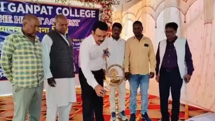 बूरमू: चापा टोली में काशीबाई गणपत कॉलेज चकमे ठाकुरगांव का स्थापना दिवस धूमधाम से मनाया गया, विधायक सुरेश बैठा रहे मौजूद