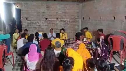 बोआरीजोर: हरिनचारा में शिव गुरु चर्चा का आयोजन, एक दर्जन श्रद्धालुओं ने ली दीक्षा