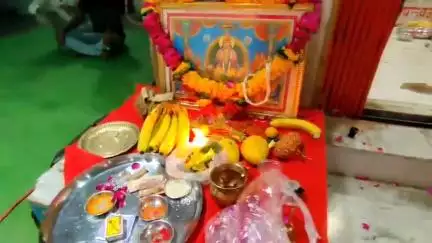 बजरंग सेना नर्मदा खंड द्वारा हर शनिवार को संकट मोचन मंदिर में गोटेगांव में श्री वीर हनुमान जी की महा आरती जारी है